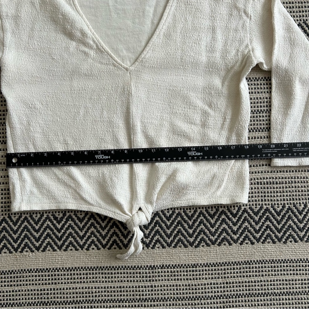 Madewell Texture & Thread Cream Top - Picture 4 of 6